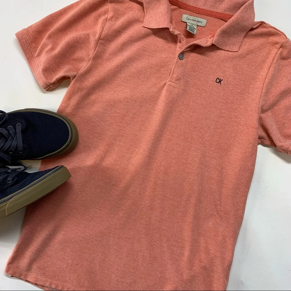 Calvin Klein Jeans Short Sleeve Polo Boys